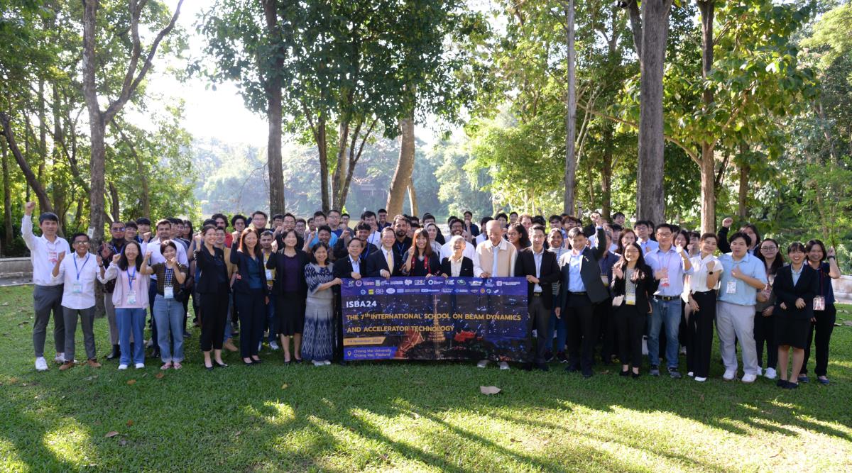 Read more about the article พิธีเปิดการอบรมนานาชาติด้านเครื่องเร่งอนุภาคในภูมิภาคเอเชีย ครั้งที่ 7 (ISBA24) ณ เรือนอ่างแก้ว มหาวิทยาลัยเชียงใหม่