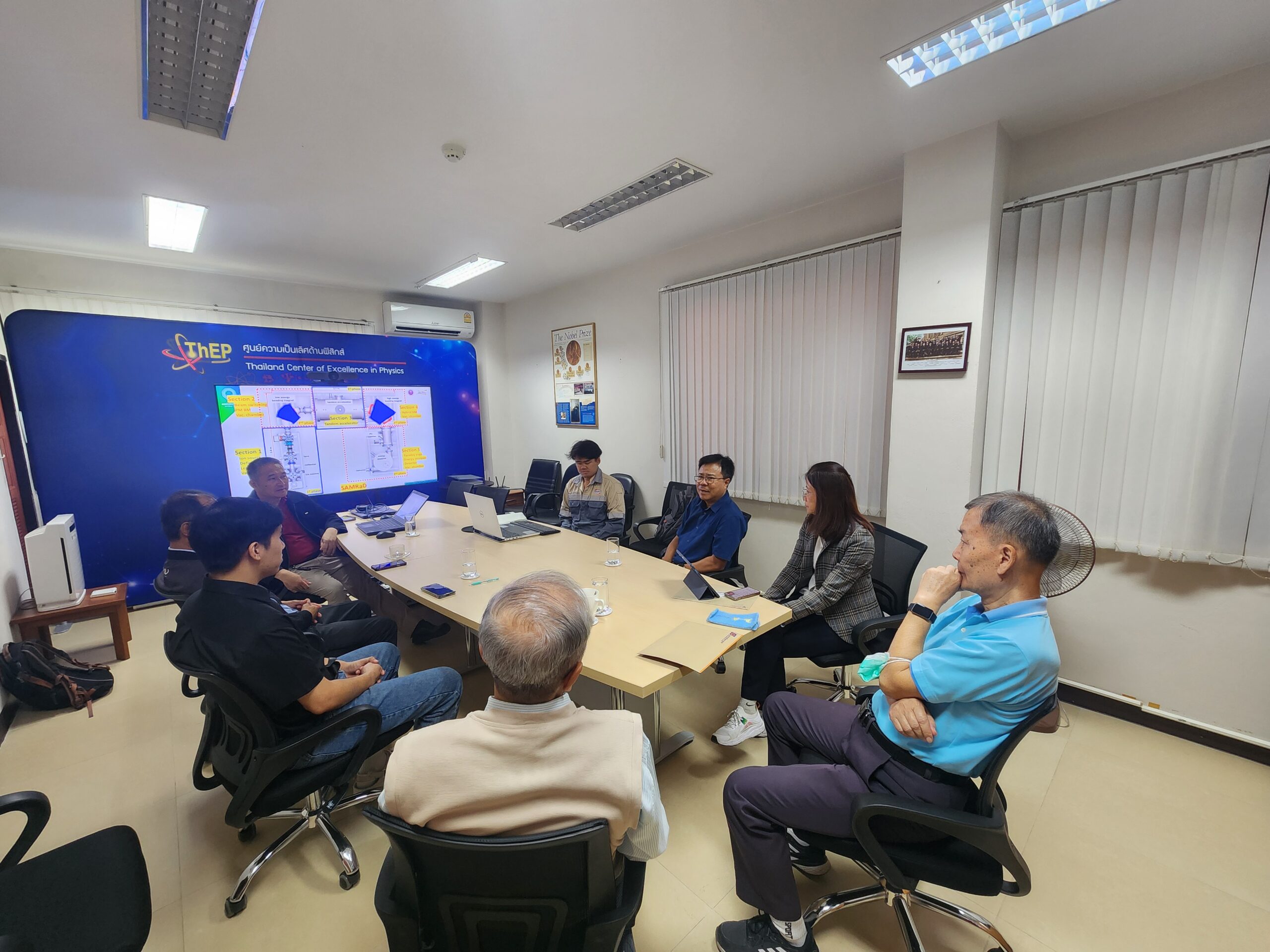 Read more about the article การประชุมหารือและการฝึกอบรมการสร้างเครื่อง AMS Radiocarbon Dating