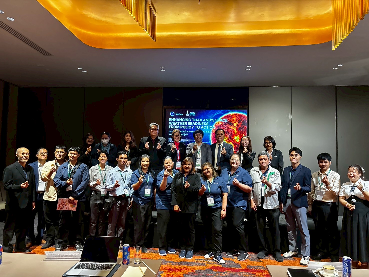 Read more about the article ศูนย์ความเป็นเลิศด้านฟิสิกส์ เข้าร่วมงานมหกรรมด้านอวกาศแห่งชาติ Thailand Space Expo 2025